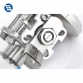 SANTHAI  SS304 SS316L Non-retention Stainless Steel welding Sanitary Ball Valve for Pharmacy